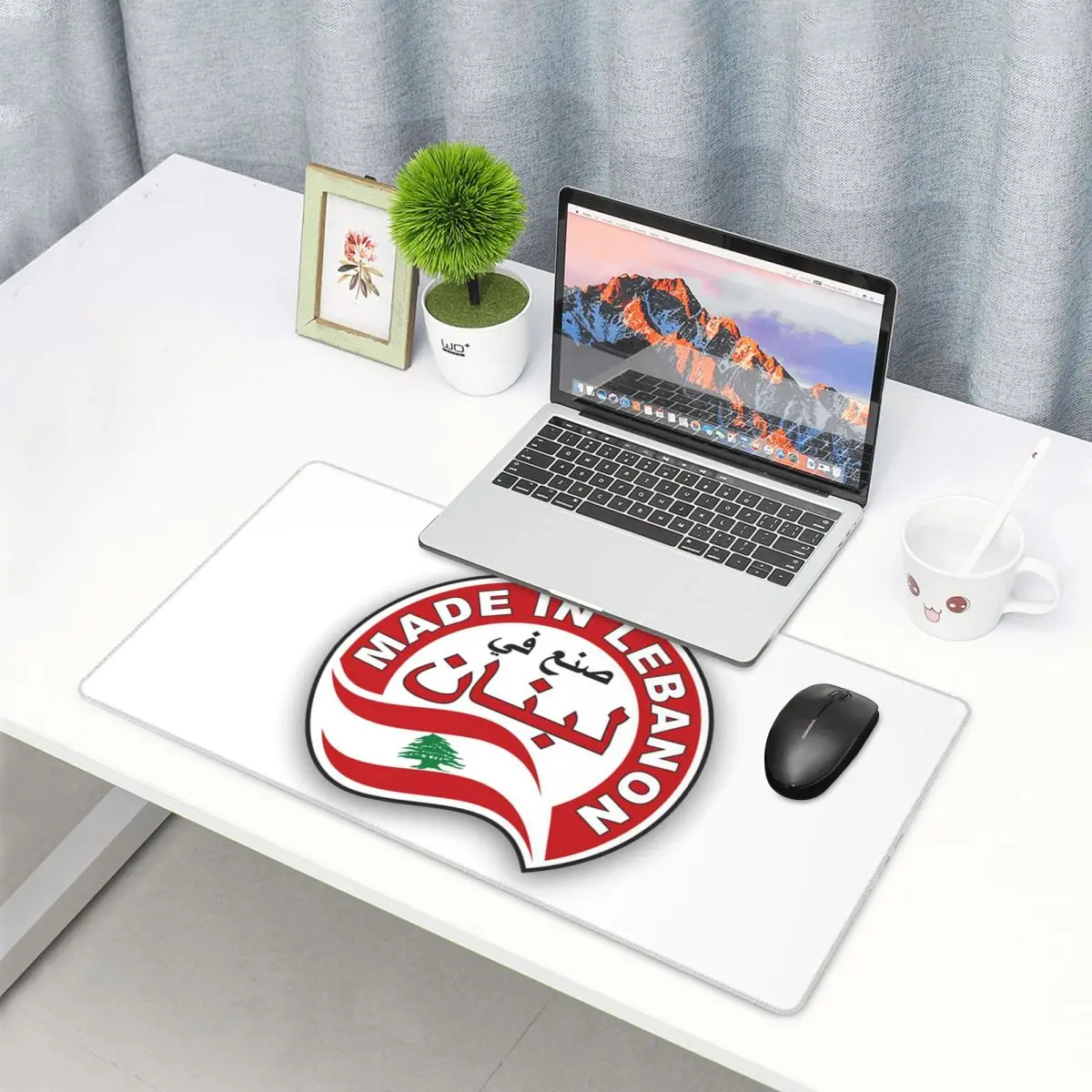 Laptop Accessories Lebanon - Büyük Mouse Pad Lübnan Suluboya Lübnan