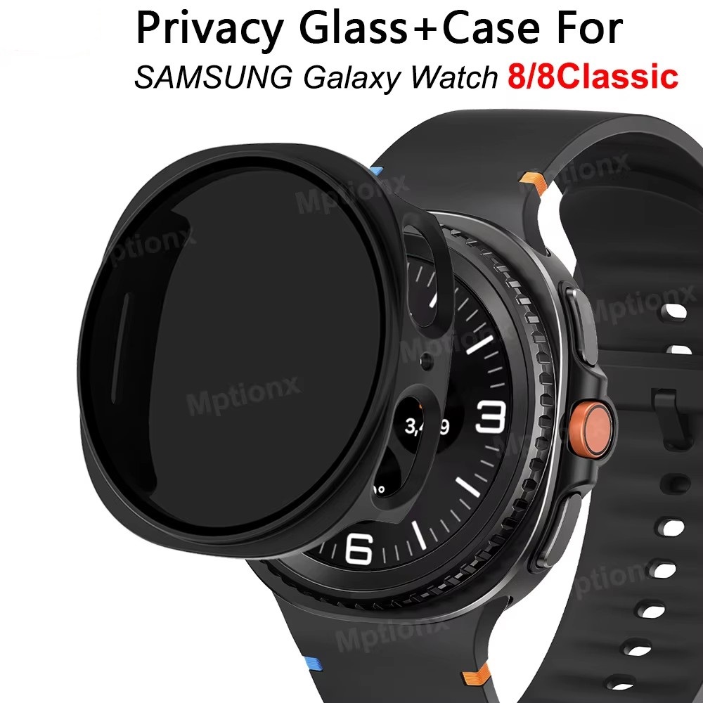 Privacy Screen Filter - Gizlilik Camı + Kılıf Samsung Galaxy