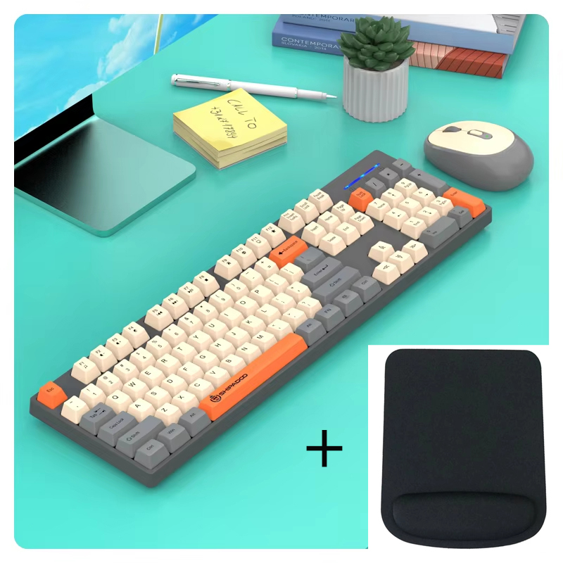 Laptop Accessories Officeworks - Shipadoo Kablosuz Oyun Klavyesi ve Mouse