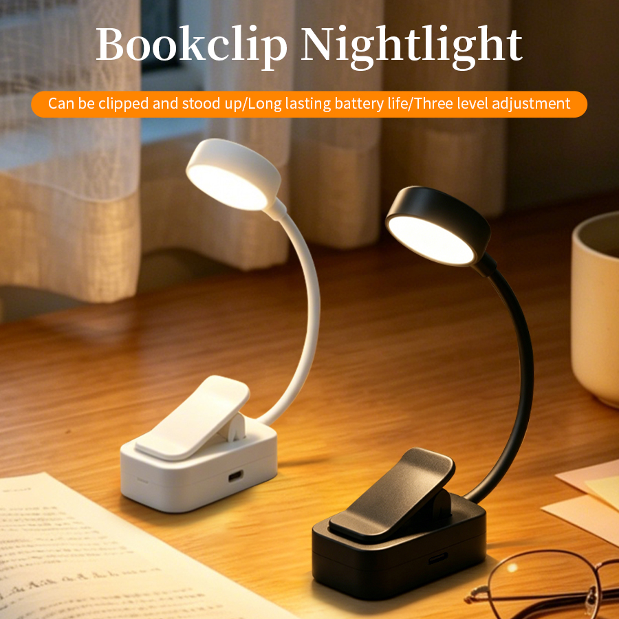 Laptop Accessories Light - LED Masa Lambası Şarj Edilebilir Klipsli
