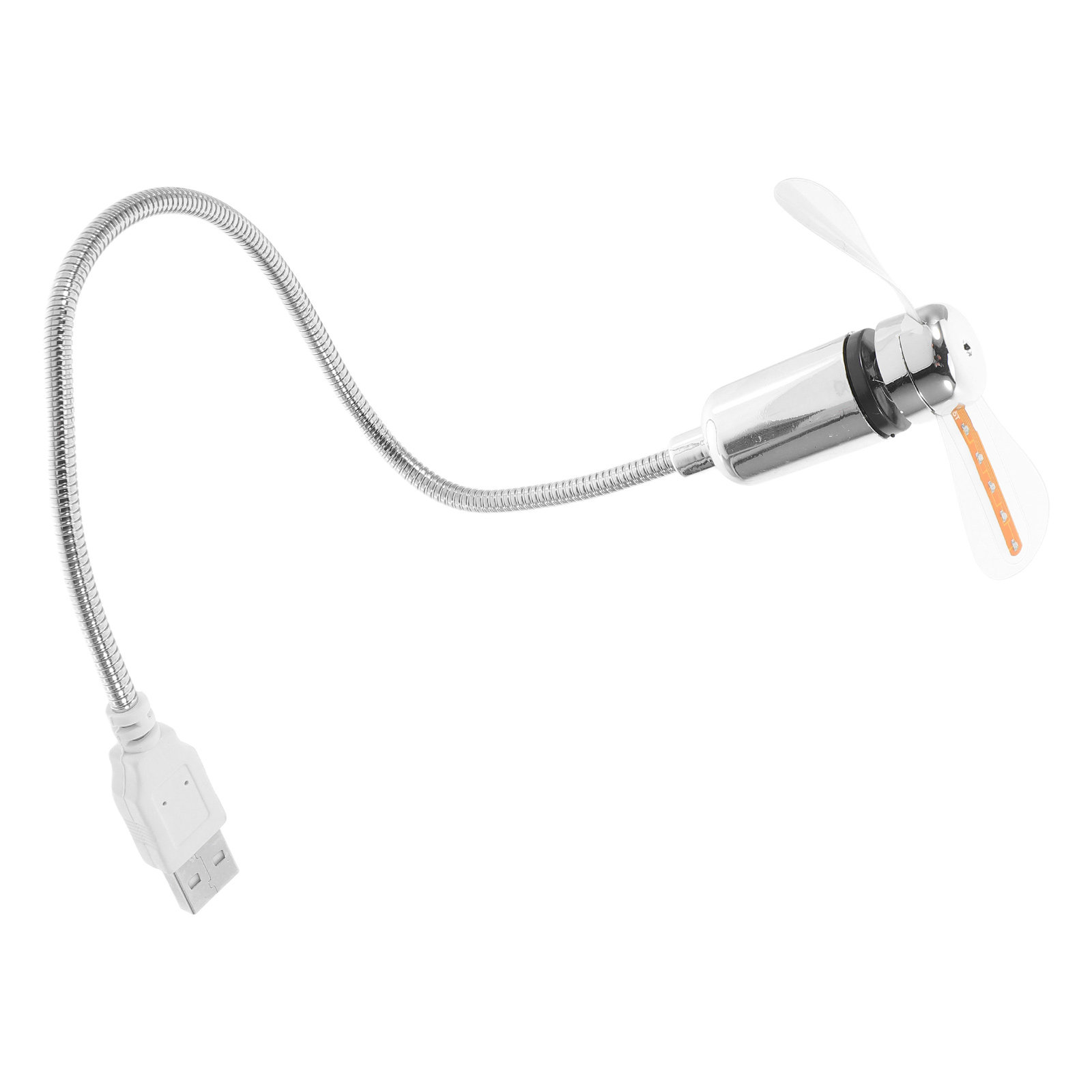 USB Mini Fan Gümüş 41Cm LED Da - Laptop Accessories You Need incelemesi ve fiyatı