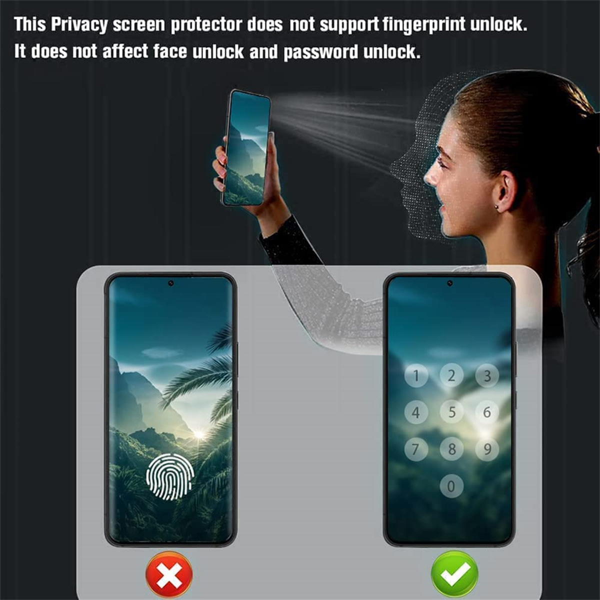 Samsung Galaxy S25 FE Fans Edi - Privacy Screen Filter incelemesi ve fiyatı